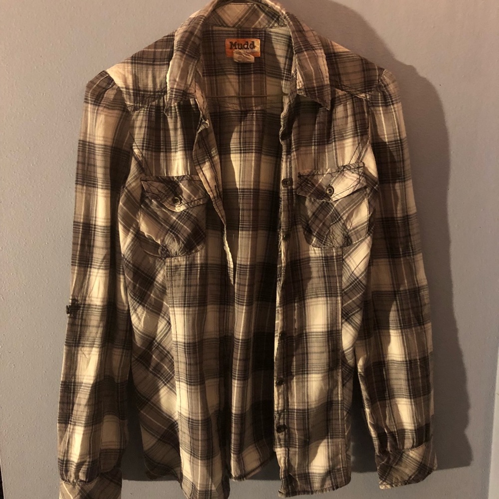 Long Sleeve Plaid Shirt